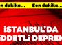 İstanbulda deprem!